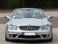Gebraucht Mercedes SL350 AMG 245 PS (180 kW) 2005 Silber Cabrio
