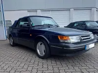 Gebraucht Saab 900 Cabriolet 170 PS (125 kW) 1993 Blau Cabrio