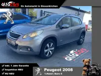 Gebraucht Peugeot 2008 Business-Line 114 PS (83 kW) 2015 Lack grau artense/metallic SUV