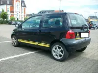 Gebraucht Renault Twingo 58 PS (42 kW) 2001 Schwarz Kleinwagen
