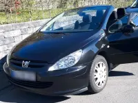 Gebraucht Peugeot 307 CC 136 PS (100 kW) 2004 Schwarz Cabrio