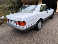 Gebraucht Mercedes 500 252 PS (185 kW) 1989 Weiß Coupé
