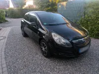 Gebraucht Opel Corsa 69 PS (50 kW) 2010 Schwarz Kleinwagen