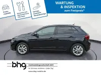 Gebraucht VW Polo Style 95 PS (69 kW) 2022 Schwarz Kleinwagen