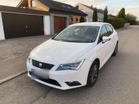 Gebraucht Seat Leon 105 PS (77 kW) 2014 Weiß Kleinwagen