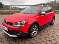 Brugt VW Polo Cross 105 HK (77 kW) 2011 Rød Hatchback