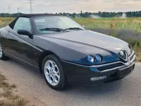 Gebraucht Alfa Romeo Spider 150 PS (110 kW) 2001 Schwarz Cabrio