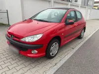 Gebraucht Peugeot 206 75 PS (55 kW) 2006 Rot Kleinwagen