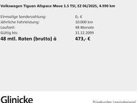 Gebraucht VW Tiguan Allspace Move 150 PS (110 kW) 2025 Weiß SUV