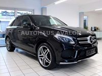 gebraucht Mercedes GLE500 4M AMG*PANO~DISTR~AHK~STANDHZ~ILS~360°