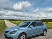 Gebraucht Mazda 3 105 PS (77 kW) 2008 Blau Kleinwagen