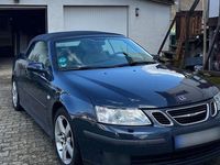 Gebraucht Saab 9-3 Cabriolet Vector 175 PS (128 kW) 2004 Blau Cabrio