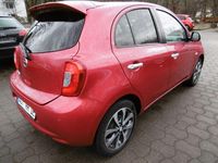 Gebraucht Nissan Micra N-TEC 80 PS (58 kW) 2016 Rot Limousine