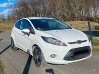 Gebraucht Ford Fiesta Trend 82 PS (60 kW) 2011 Weiß Kleinwagen