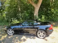 Gebraucht Mercedes SLK200 163 PS (119 kW) 2000 Schwarz Cabrio
