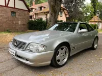 Gebraucht Mercedes SL55 AMG AMG 354 PS (260 kW) 1999 Silber Cabrio