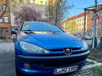 Używany Peugeot 206 75 KM (55 kW) 2002 Niebieski Coupe