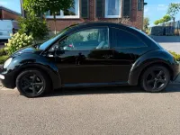 Gebraucht VW New Beetle 71 PS (52 kW) 2002 Schwarz Kleinwagen