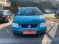Gebraucht VW Touran 102 PS (75 kW) 2005 Grün Van / Kleinbus