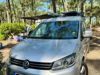 Gebraucht VW Caddy 2012 Silber Van / Kleinbus
