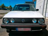 Gebraucht VW Golf 200 PS (147 kW) 1990 Weiß Coupé