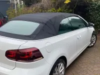 Gebraucht VW Golf Cabriolet 105 PS (77 kW) 2012 Weiß Cabrio