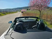 Gebraucht Mercedes SLK200 184 PS (135 kW) 2012 Silber Cabrio