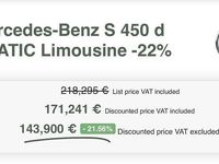 Neu Mercedes S450 390 PS (286 kW) 2026 Limousine