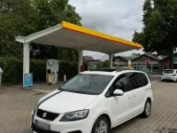 Gebraucht Seat Alhambra Style 140 PS (102 kW) 2011 Weiß Van / Kleinbus