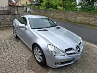 Gebraucht Mercedes SLK200 184 PS (135 kW) 2010 Silber Cabrio