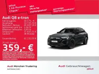 Gebraucht Audi Q8 e-tron S-Line 300 kW (408 PS) 2023 Grau SUV