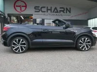 Gebraucht VW T-Roc Cabriolet R-line 150 PS (110 kW) 2021 Schwarz Cabrio