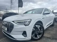 Używany Audi e-tron Advanced 230 kW (313 KM) 2020 Biały SUV