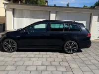 Gebraucht VW Golf VII GTD 184 PS (135 kW) 2017 Schwarz Kombi