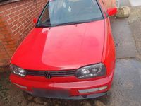 Gebraucht VW Golf III 60 PS (44 kW) 1997 Rot Kleinwagen