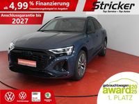 Gebraucht Audi e-tron Sportback S-Line 300 kW (408 PS) 2023 Plasmablau metallic (metallic) SUV