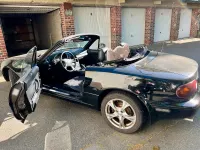 Gebraucht Mazda MX5 90 PS (66 kW) 1995 Schwarz Cabrio