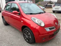 Gebraucht Nissan Micra 80 PS (58 kW) 2008 Rot Kleinwagen
