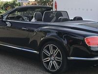 Gebraucht Bentley Continental GT Convertible 522 PS (383 kW) 2017 Schwarz Cabrio
