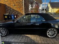 Gebraucht BMW 320 Cabriolet 170 PS (125 kW) 2001 Schwarz Cabrio