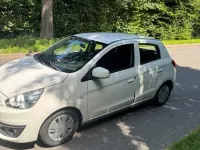 Gebraucht Mitsubishi Space Star 71 PS (52 kW) 2017 Weiß Kleinwagen
