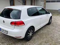 Gebraucht VW Golf VI Trendline 80 PS (58 kW) 2011 Weiß Kleinwagen