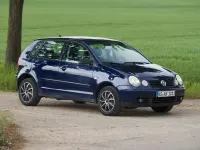 Gebraucht VW Polo 63 PS (46 kW) 2003 Blau Kleinwagen