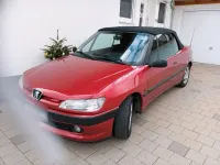 Gebraucht Peugeot 306 Cabriolet 89 PS (65 kW) 1997 Rot Cabrio