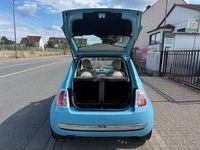 Gebraucht Fiat 500 Lounge 86 PS (63 kW) 2011 Blau