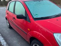 Gebraucht Ford Fiesta 60 PS (44 kW) 2005 Rot Kleinwagen