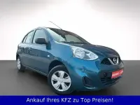 Gebraucht Nissan Micra Visia 80 PS (58 kW) 2009 Türkis Kleinwagen