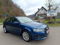 Gebraucht Audi A3 Attraction 105 PS (77 kW) 2010 Blau Kleinwagen