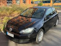 Gebraucht VW Golf VI Comfortline 86 PS (63 kW) 2011 Schwarz Kleinwagen