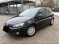 Gebraucht VW Golf VI 2010 Schwarz Kleinwagen